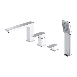 OMNIRES PARMA bateria wannowa 4-otworowa chrom / biały PM7432CRB