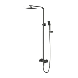 OMNIRES PARMA system prysznicowy natynkowy grafit PM7444GR