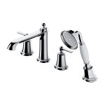 OMNIRES ARMANCE bateria wannowa 4-otworowa chrom AM5232CR