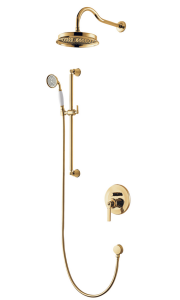 OMNIRES ARMANCE system prysznicowy podtynkowy mosiądz szczotkowany SYSAM20BSB