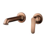 OMNIRES ART DECO bateria umywalkowa podtynkowa miedź antyczna AD5115ORB