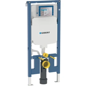 Geberit Element montażowy Geberit Duofix do wiszących misek WC, 114 cm, ze spłuczką podtynkową Sigma 8 cm 111.796.00.2