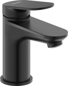 Duravit Wave bateria umywalkowa Czarny mat WA1010002046