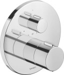 Duravit Wave Termostatyczna bateria prysznicowa podtynkowa Chrom TH4200014010