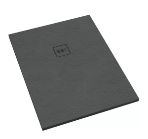 Schedline Protos Grey Stone (szary kamień) brodzik 80x120 cm 3SP.P1P-80120/S/ST-M1/S/ST