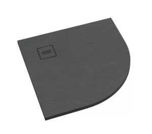 Schedline Protos Grey Stone (szary kamień) brodzik 90x90 cm 3SP.P1O-9090/S/ST-M1/S/ST