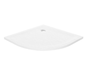 New Trendy MILD STONE brodzik akrylowy BIAŁY 90X90 B-0538