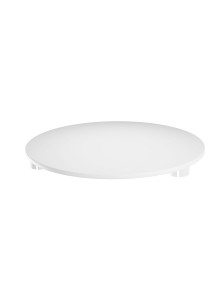 New Trendy Pokrywa konglomeratowa do syfonu Thino, kolor biały AK-0006