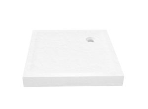 New Trendy MILD STONE brodzik akrylowy BIAŁY 90X90 B-0521
