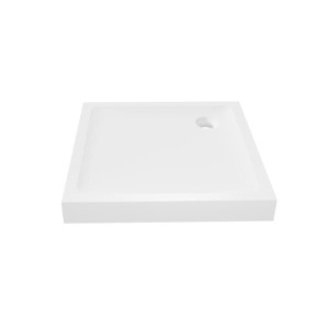New Trendy MILD brodzik akrylowy BIAŁY 100X100X11,5 B-0606