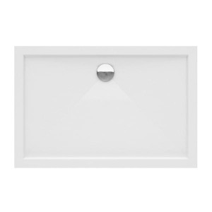 New Trendy CANTARE brodzik akrylowy BIAŁY 120X100X6 B-0173