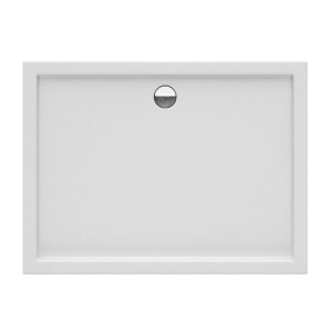 New Trendy COLUMBUS brodzik akrylowy z wypełnieniem BIAŁY 120X80X14 B-0129