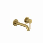 KLUDI BOZZ UMYWALKOWA PODTYNKOWA 230 mm ZŁOTO SZCZOTKOWANE 38245N076