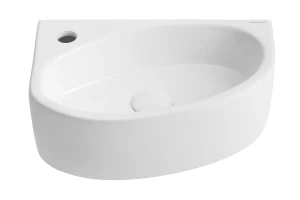 Uptrend Avo lewa Umywalka ceramiczna podwieszana/nablatowa owalna 42x29 TR4519A