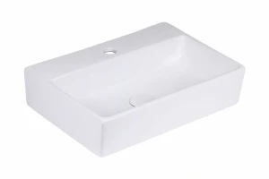 Uptrend Corfu Umywalka ceramiczna podwieszana/nablatowa prostokątna 51x36 cm TR414