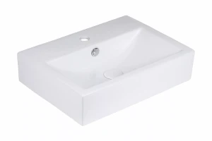 Uptrend Fortis Umywalka ceramiczna podwieszana/nablatowa prostokątna 55,5x40,4 cm TR4394