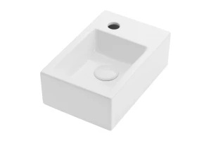Uptrend Rosa Prawa Umywalka ceramiczna podwieszana prostokątna 37x23,5 cm TR4331