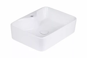 Uptrend Torvi Umywalka ceramiczna nablatowa prostokątna 48,5x38 cm TR4569A