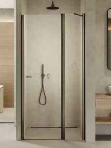 New Trendy Drzwi wnękowe NEW SOLEO Gunmetal Brushed 100 cm D-0561A