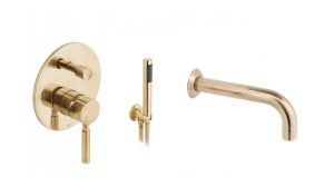 Vado Individual Origins zestaw wannowy złoto szczotkowane IND-BS-ORI2-BRG