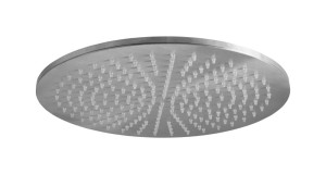 PAFFONI DESZCZOWNICA OKRĄGŁA 300 mm STAL SZCZOTKOWANA ZSOF079ST