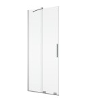 Ronal AMALIA D35SE2 120 cm drzwi lewe do kabiny z wejściem narożnym rozsuwanym dwuczęściowym chrom D35SE2L1205007