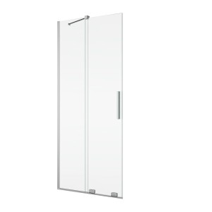 Ronal AMALIA D35SE2 120 cm drzwi lewe do kabiny z wejściem narożnym rozsuwanym dwuczęściowym chrom D35SE2L1205007