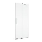 Ronal AMALIA D35SE2 120 cm drzwi prawe do kabiny z wejściem narożnym rozsuwanym dwuczęściowym chrom D35SE2R1205007