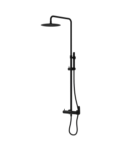 LAVITA CETUS MATT BLACK zestaw prysznicowy 5900378341949