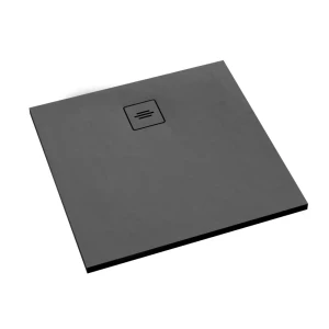 Schedline Protos Grey Stone (szary kamień) brodzik 80x80 cm 3SP.P2K-8080/S/ST-M1/S/ST