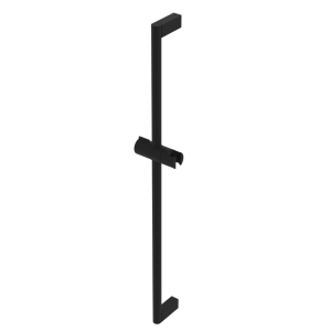 Excellent Drążek prysznicowy z uchwytem na słuchawkę prysznicową, 70 cm, czarny mat  AREX.SR.70BL