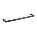HOZZE Lori Black wieszak na ręcznik 50 cm czarny mat 50-100B
