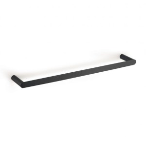HOZZE Lori Black wieszak na ręcznik 50 cm czarny mat 50-100B