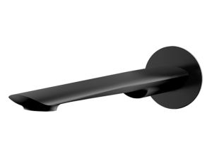 VEDO ALETTA NERO Wylewka wannowa ścienna 190 mm czarny mat Nr KAT: VBA5033/CZ