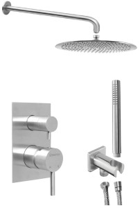 SAPHO MINIMAL zestaw prysznicowy, stal nierdzewna MI042-01