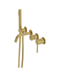 LAVITA ORION Bateria wannowa podtynkowa 4- otworowa Brushed Gold 5900378357162