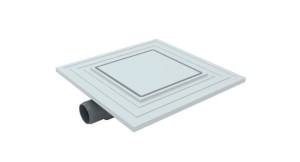 I-DRAIN LIQUID SQUARE ODWODNIENIE KWADRATOWE 16x16 DO MAS PŁYNNYCH ED.SS.SQ.0150.W