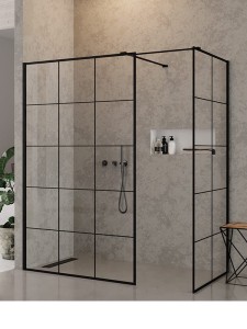 New Trendy NEW MODUS BLACK Walk-in 170x90 cm EXK-0116