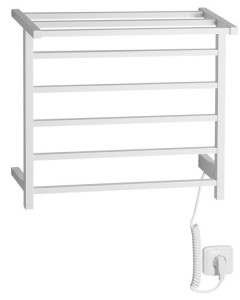 SAPHO ELZOR elektryczna suszarka na ręczniki 500x470 mm, 60 W, biały mat EB500