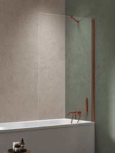 New Trendy NESTA parawan nawannowy Copper Brushed 100 cm P-0220