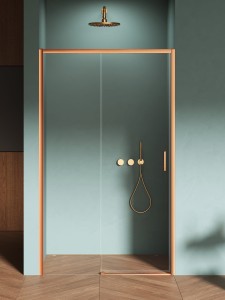 New Trendy Prime COPPER BRUSHED 150 cm lewe Drzwi wnękowe D-0822A
