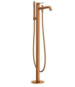 VAYER Futus Copper Brushed Bateria wannowa wolnostojąca VRL-8192QB