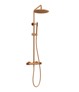 VAYER Futus Copper Brushed kolumna prysznicowa termostatyczna VRL-8190QB