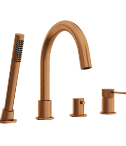 VAYER Futus Copper Brushed wannowa 4 otworowa VRL-8570QB