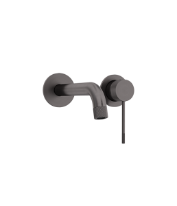 VAYER Futus Gunmetal Brushed Bateria umywalkowa podtynkowa VRL-4301+VRL-4151