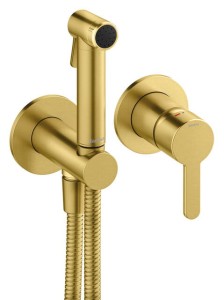 Damixa BATERIA BIDETOWA PODTYNKOWA szczotkowany mosiądz pvd   741307900