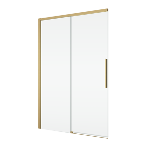 Ronal Oriana drzwi prysznicowe 120 cm suwane Złoto szczotkowane