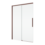 Ronal Oriana drzwi prysznicowe 120 cm suwane Bordeaux metal