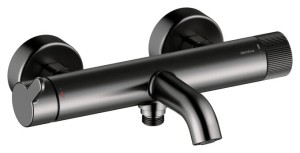 Damixa Silhouet BATERIA WANNOWO - PRYSZNICOWA szczotkowany grafit pvd 741005500