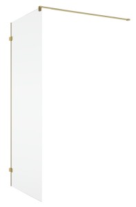 Ronal ANNEA złoto szczotkowane ścianka boczna/walk-in 100 cm ANTW110001307
